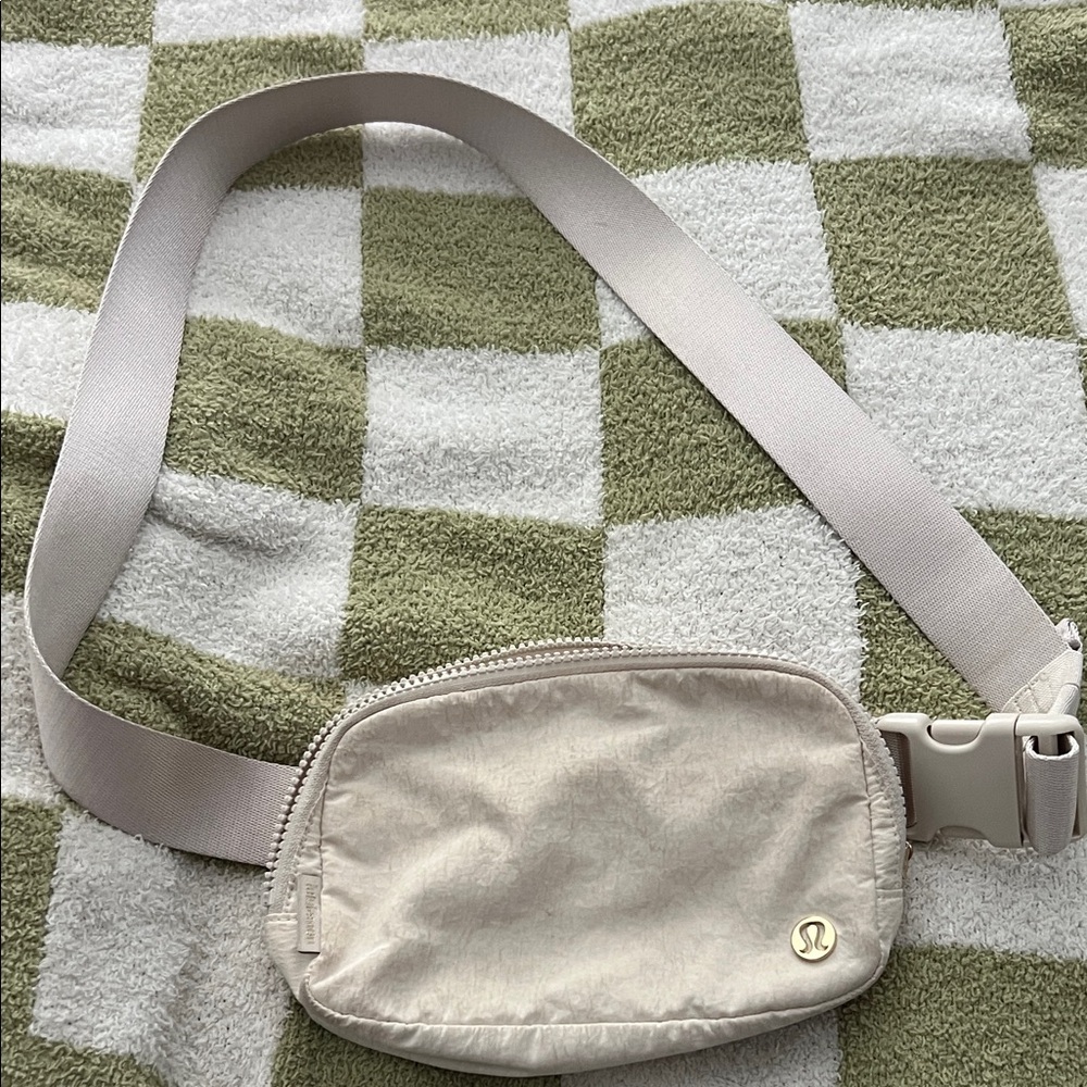 lululemon athletica Cream Crossbody Bag